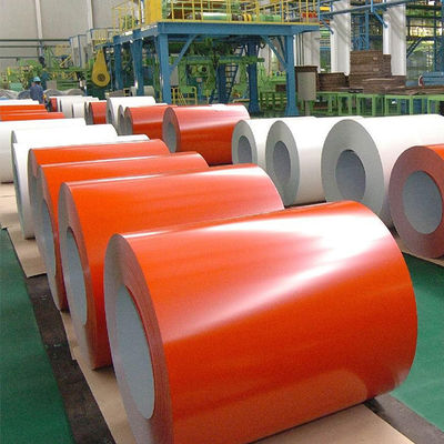0.5mm0.8mm 1mm dày Prepainted GI thép cuộn cho tấm mái nhà và cạnh tranh từ PPGI cuộn Roll sản xuất